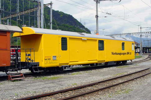 RhB-Dienstwagen Bd