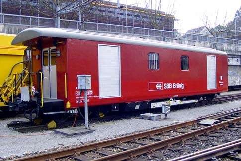 SBB-Brünig-Dienstwagen ZfW