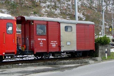 SBB-Brünig-Dienstwagen NF