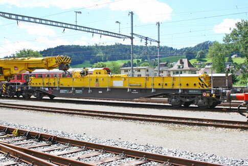 SNCF-Transport-/Schutzwagen