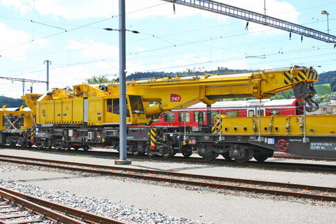 SNCF-Eisenbahnkrane