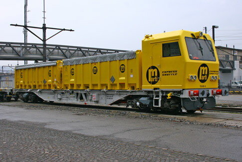 MARTI-Aushubtransportzug